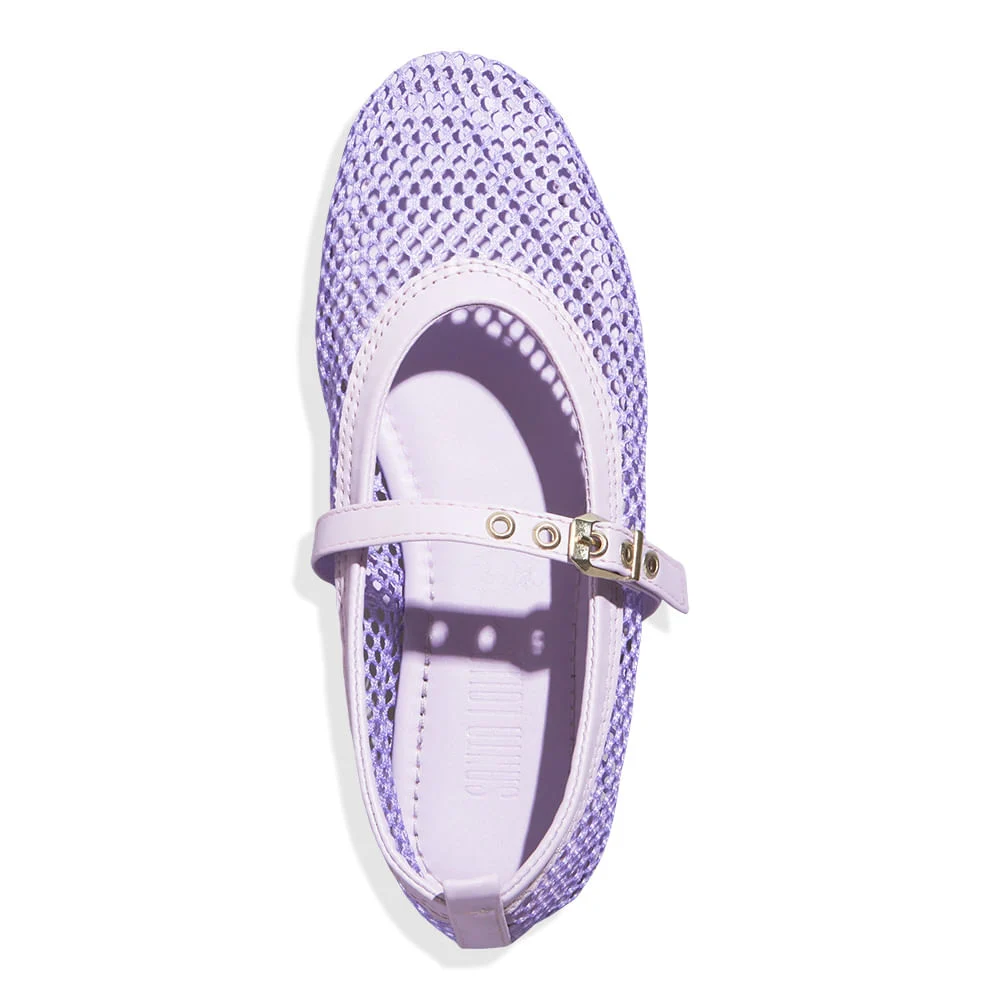 Sapatilha Boneca Tela Lotus Roxo - vista 4 de 4