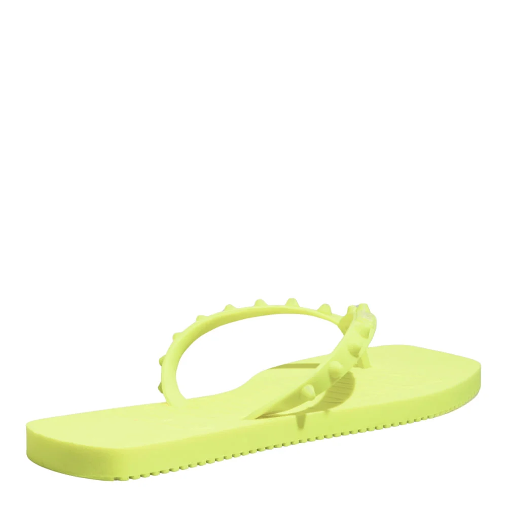 Flip Flop Borracha Amarelo Lime Fluor - vista 3 de 5
