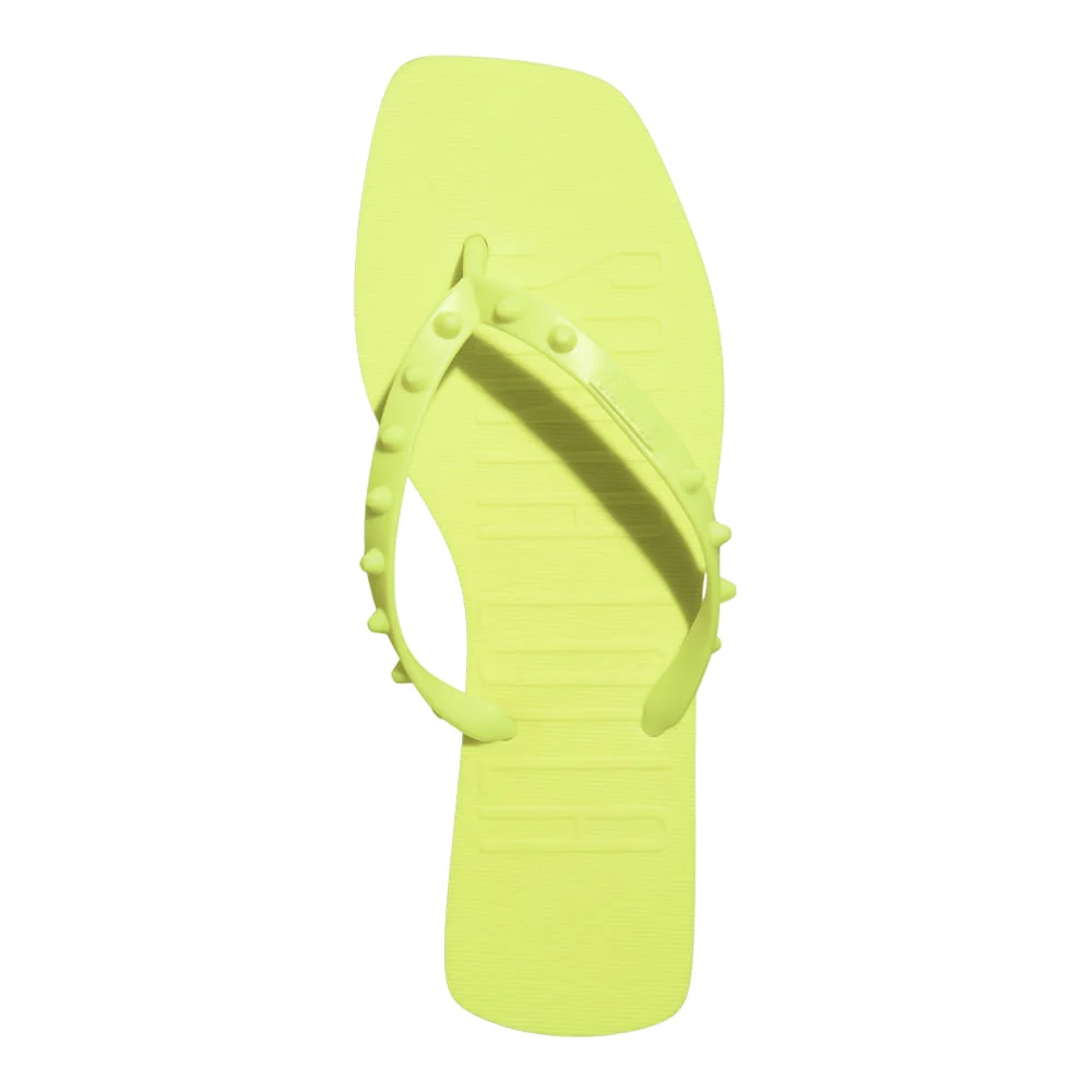 Flip Flop Borracha Amarelo Lime Fluor - vista 4 de 5