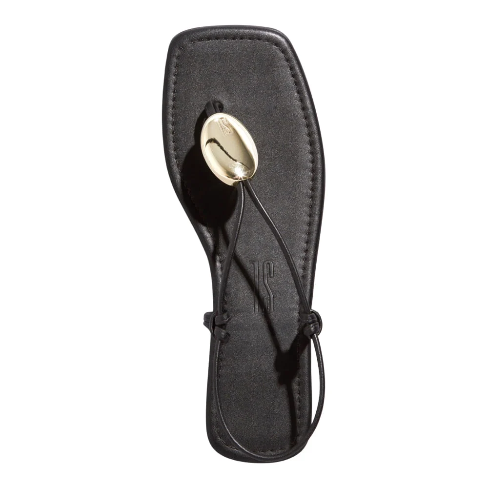Rasteira Napa Soft Preto - vista 4 de 5