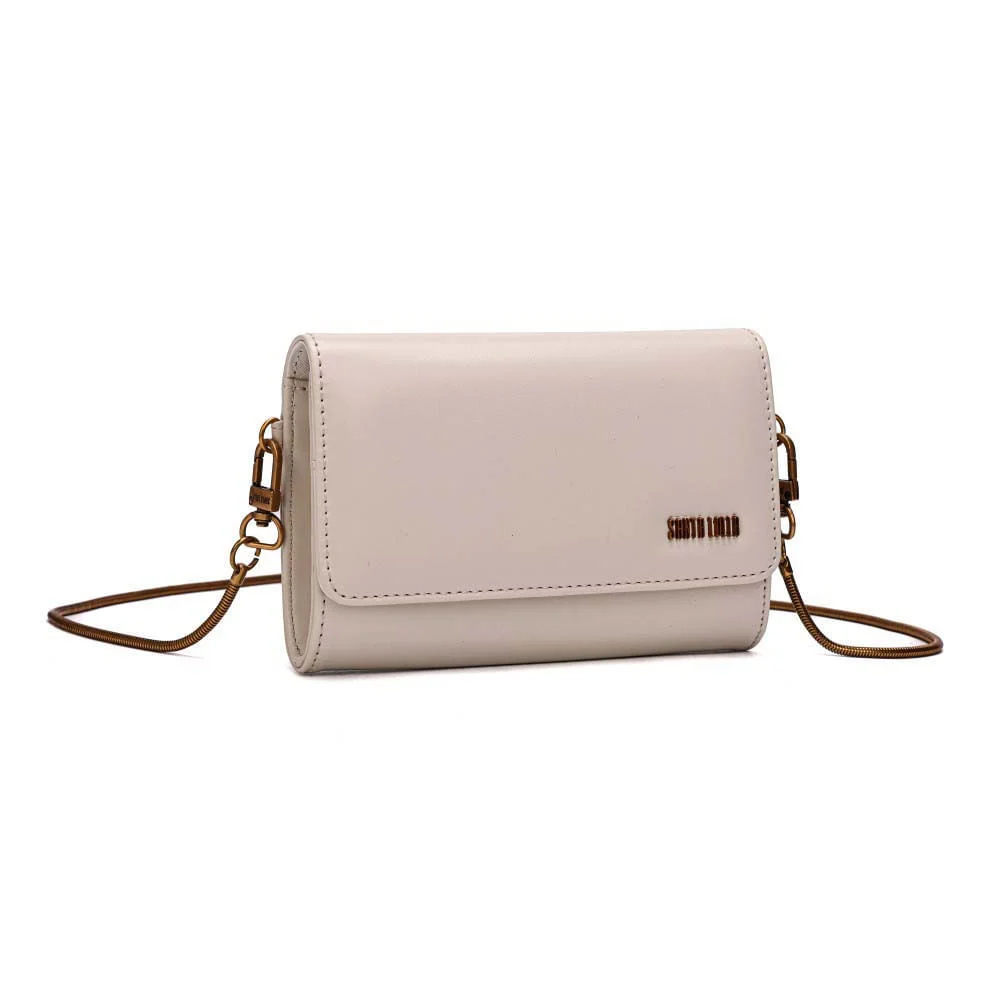 Bolsa Carteira Transversal Soft Off White - vista 2 de 7