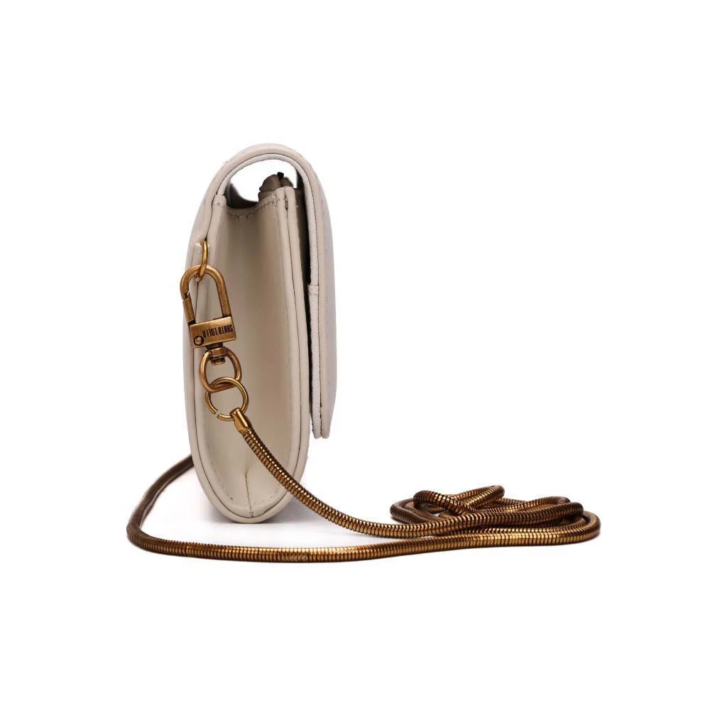 Bolsa Carteira Transversal Soft Off White - vista 4 de 7