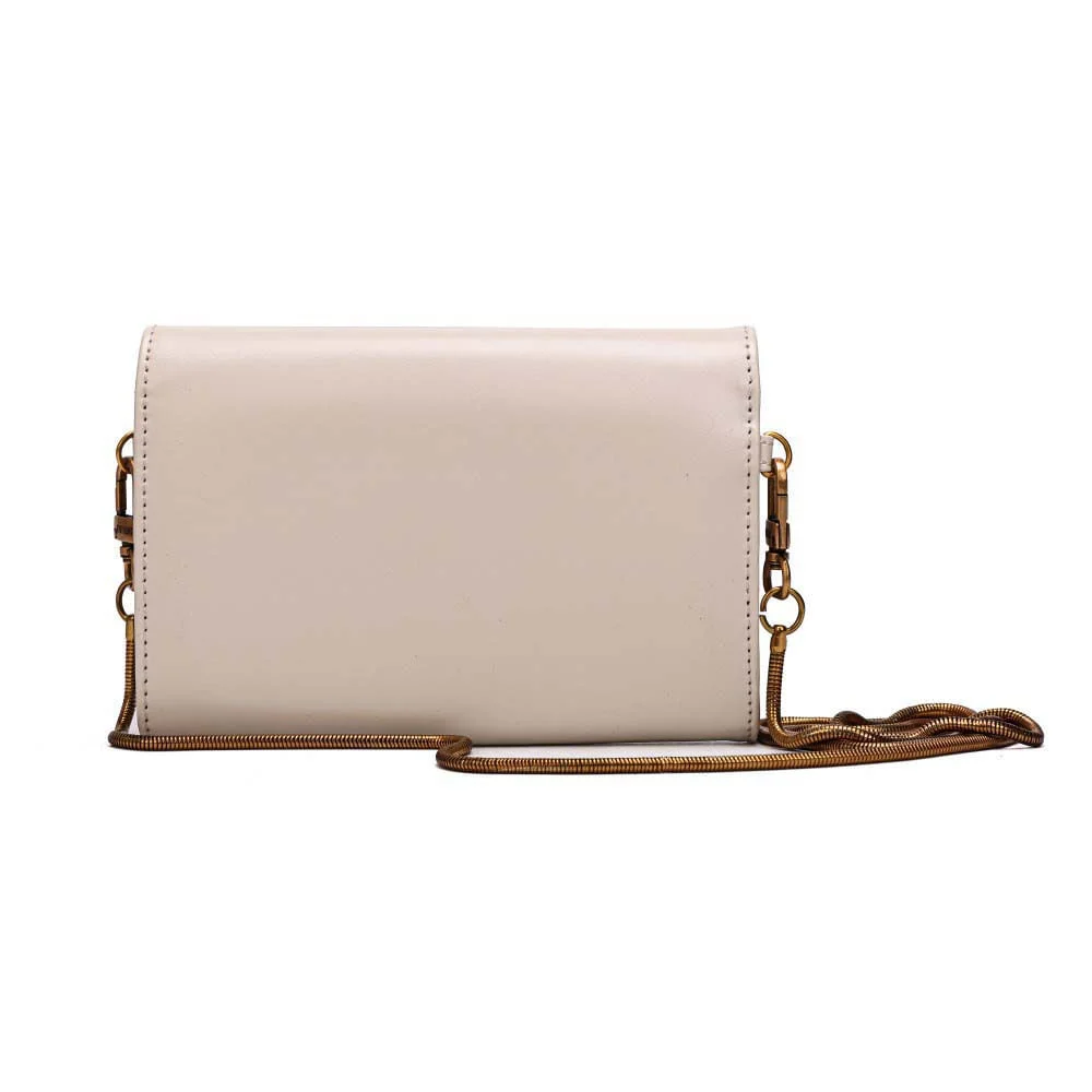 Bolsa Carteira Transversal Soft Off White - vista 5 de 7