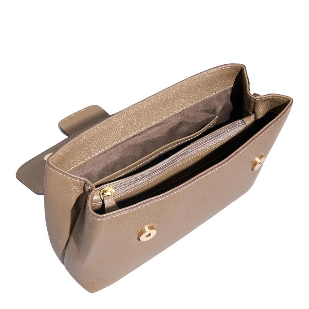 Bolsa M Couro Floater Fog - vista 3 de 3
