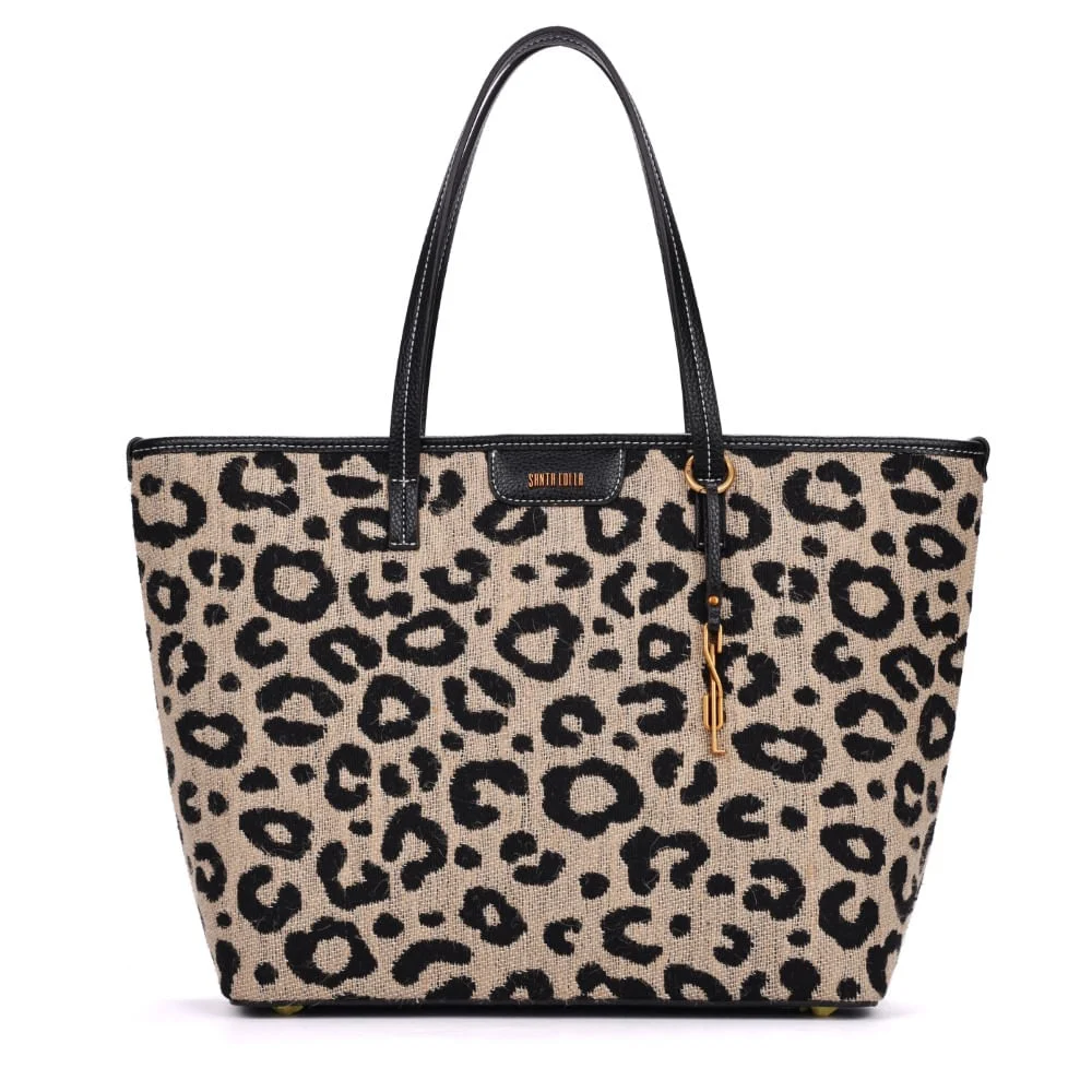Bolsa Shopper Animal Print Onça - vista 1 de 7