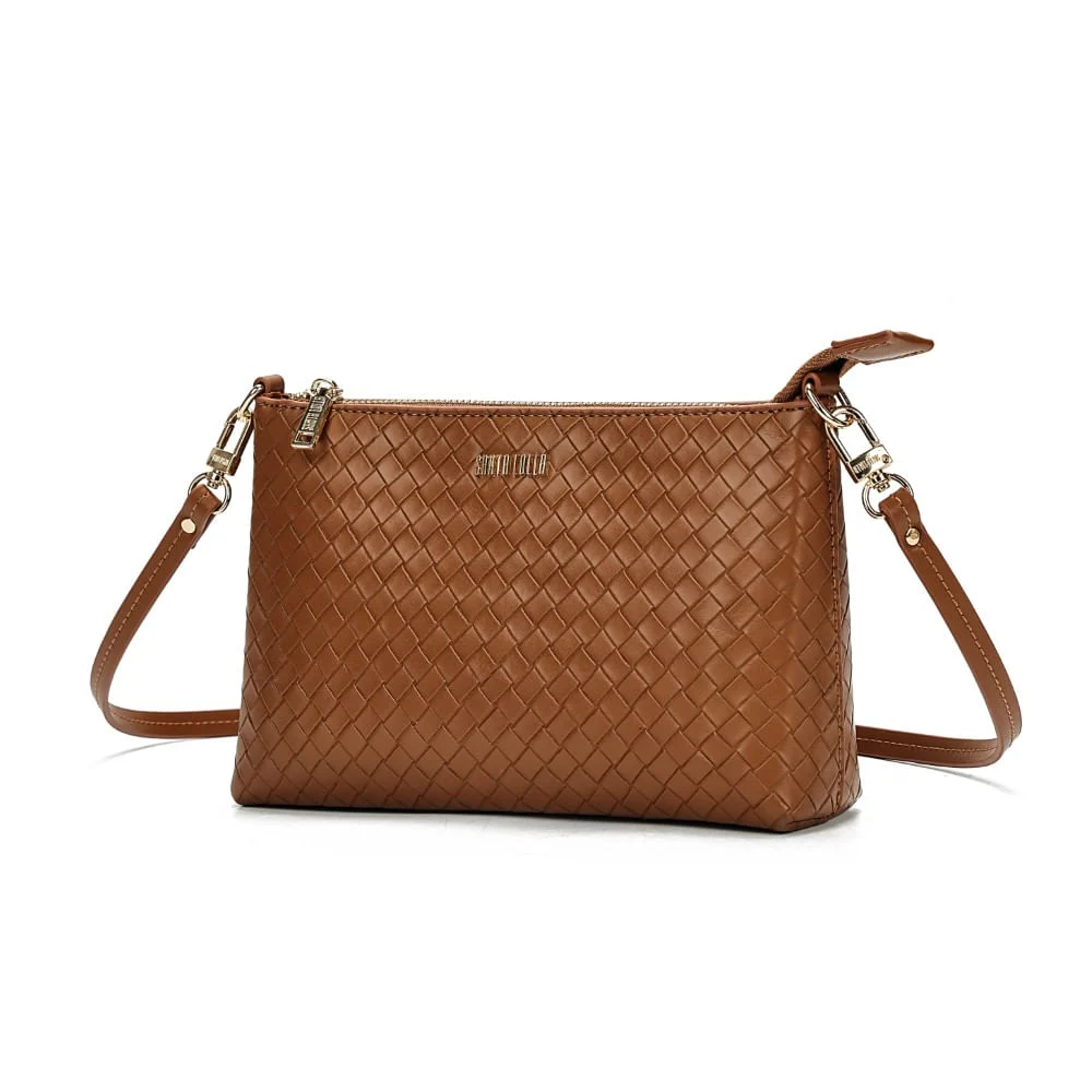 Clutch Soft Caramelo Alça Transversal - vista 3 de 7
