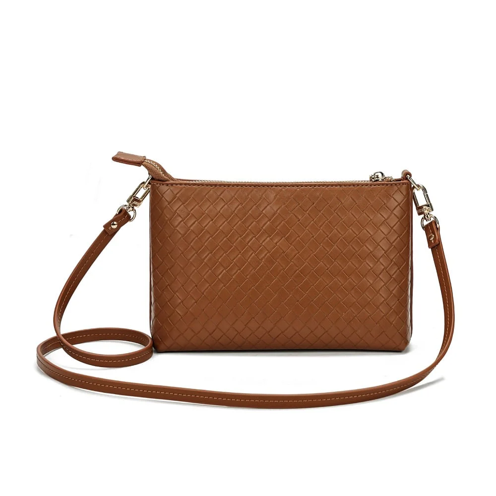Clutch Soft Caramelo Alça Transversal - vista 5 de 7