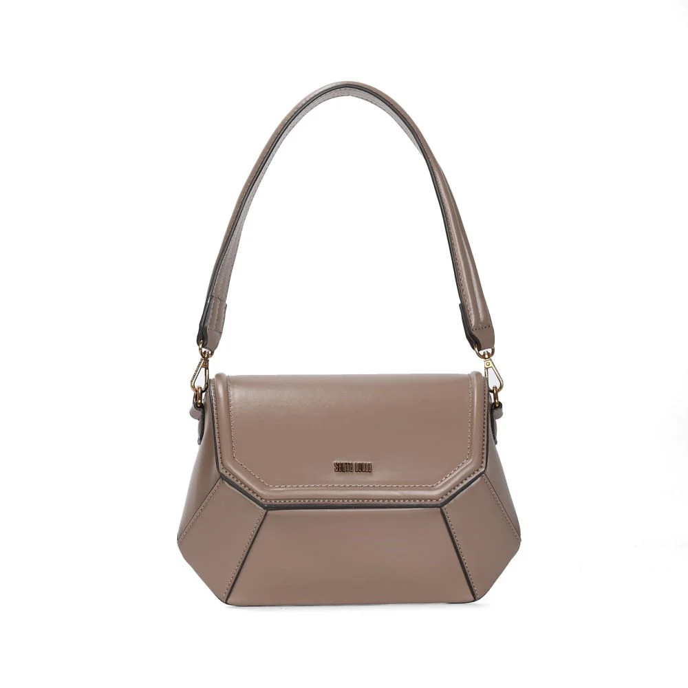 Bolsa M Material Soft Mocha - vista 1 de 3