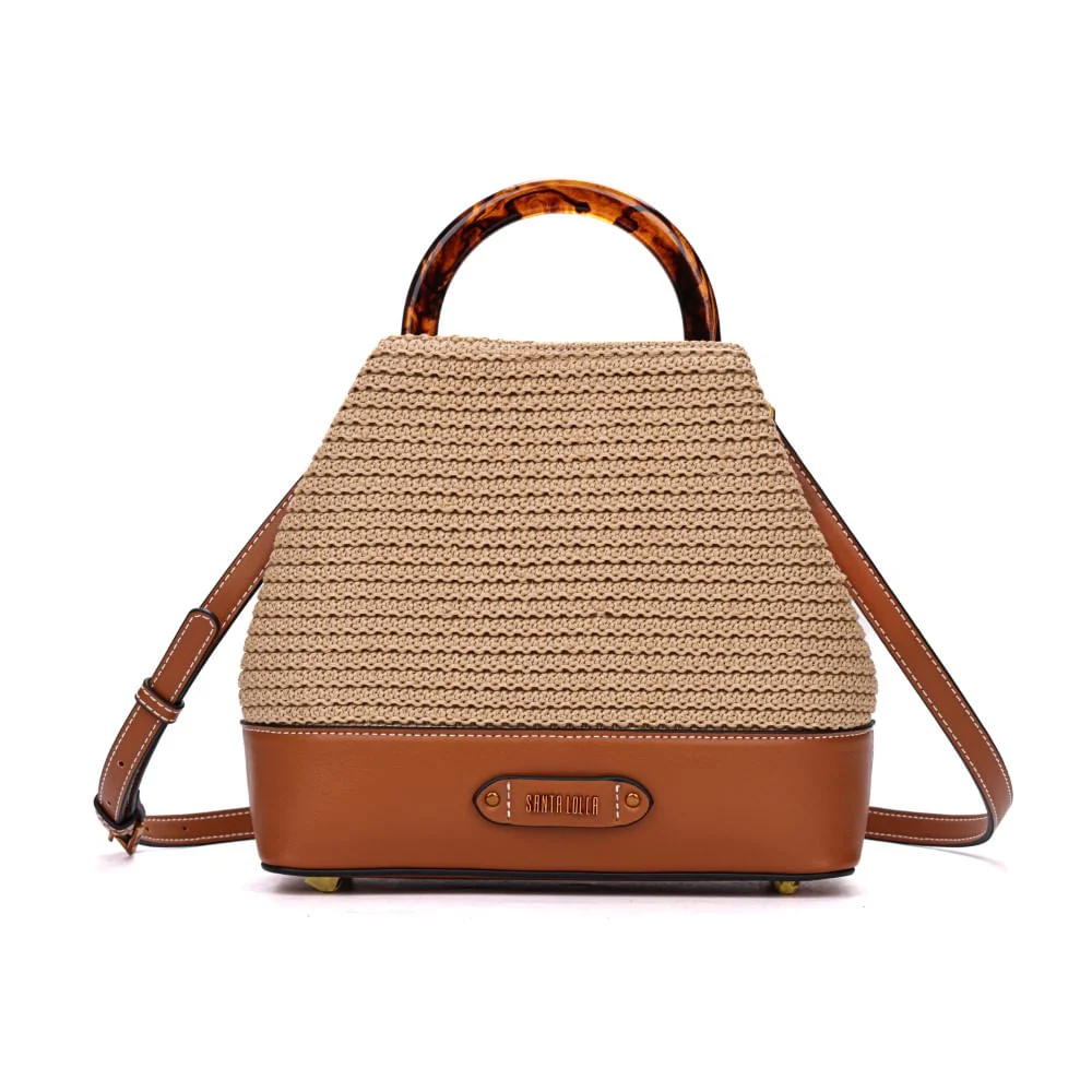 Bolsa M Tramado New Sand - vista 1 de 7