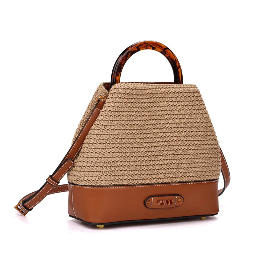 Bolsa M Tramado New Sand - vista 2 de 7