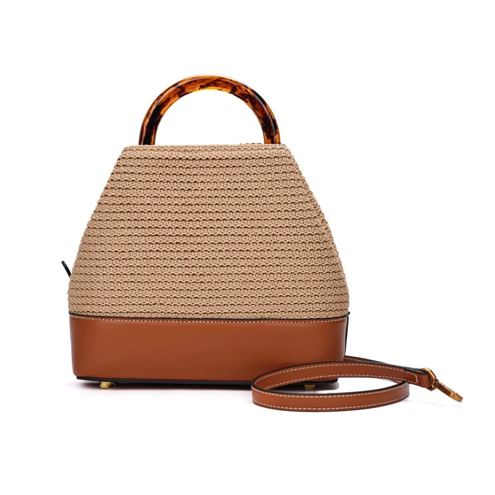 Bolsa M Tramado New Sand - vista 5 de 7