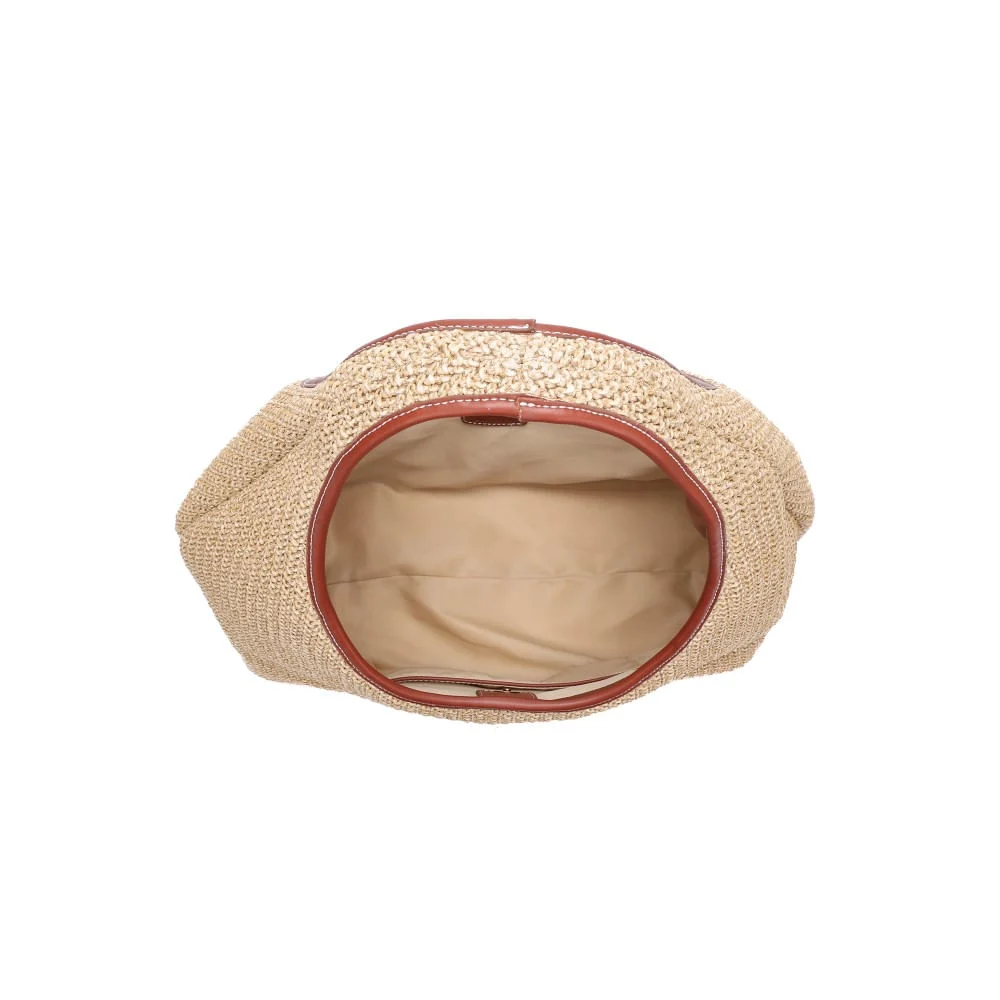 Bolsa Hobo Grande Palha Bege Sand - vista 5 de 5