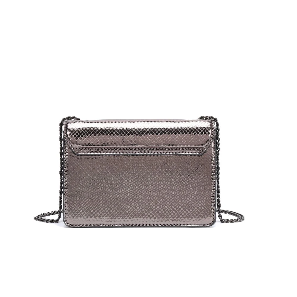 Bolsa P Material Metalizado Grafite 2 - vista 3 de 5