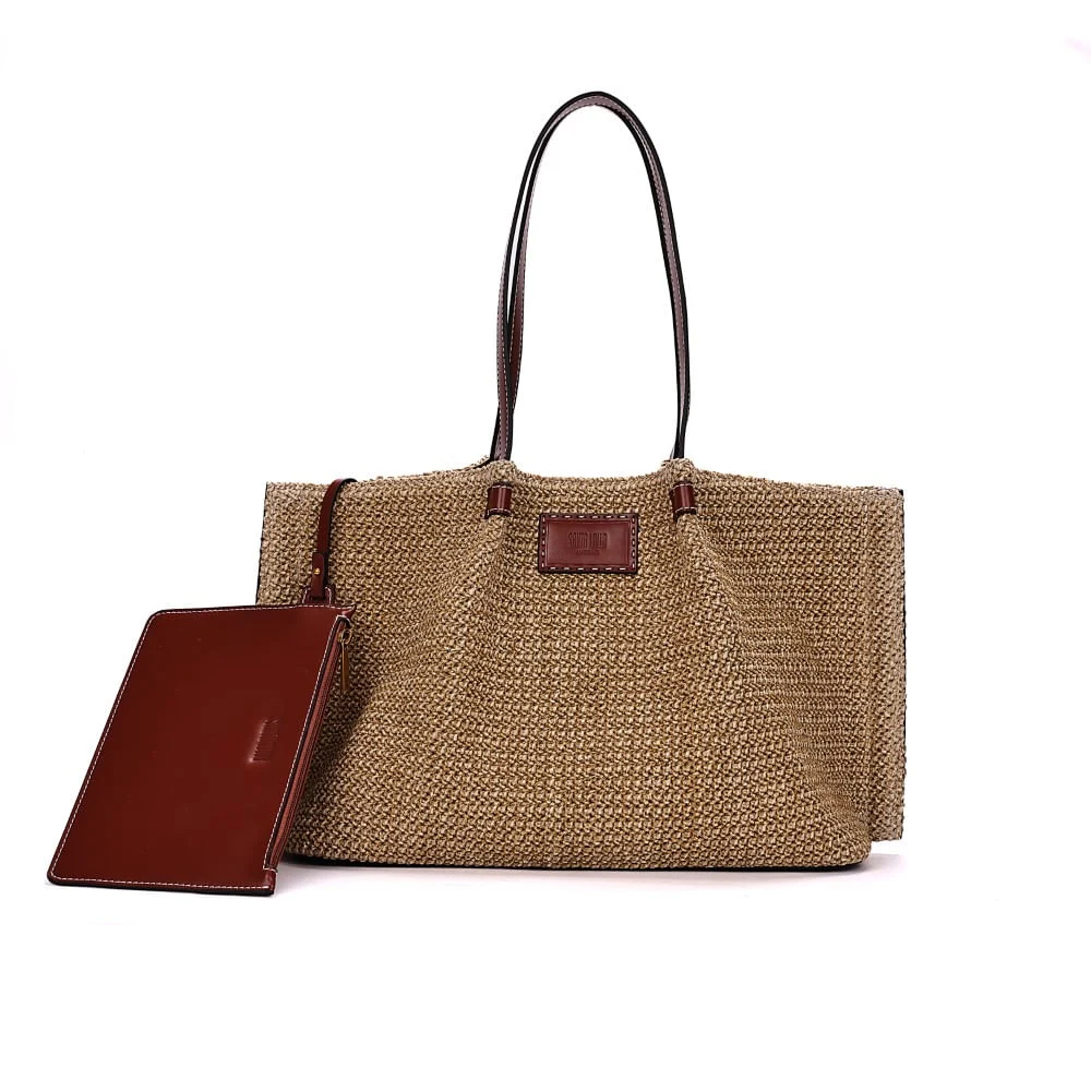 Bolsa G Tramado New Sand - vista 1 de 7