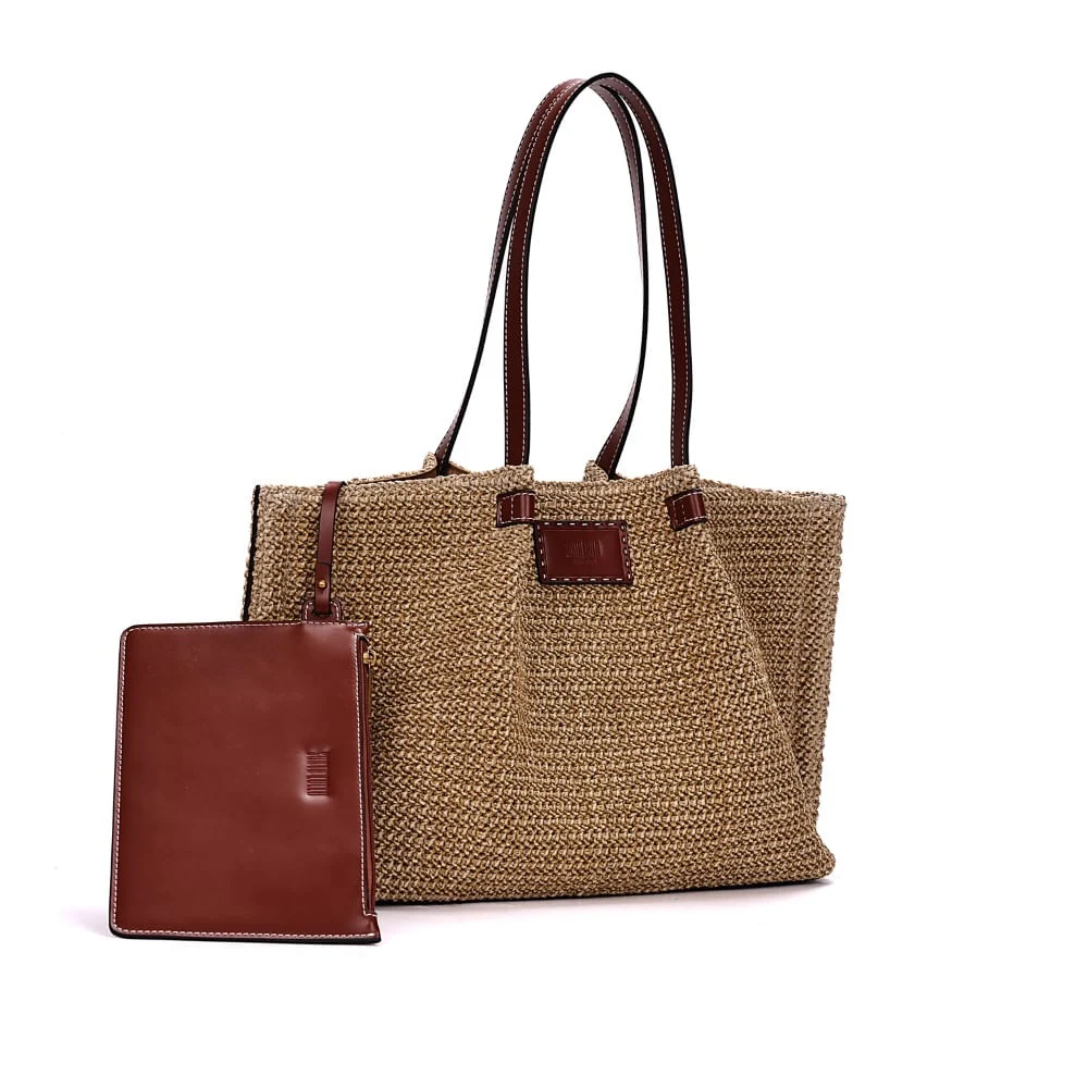 Bolsa G Tramado New Sand - vista 2 de 7