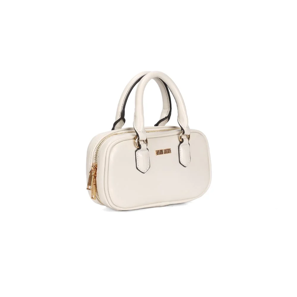 Bolsa Pequena Soft Transversal Off White - vista 2 de 3