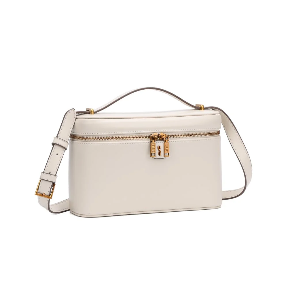 Bolsa Frasqueira Soft Transversal Off White - vista 2 de 5