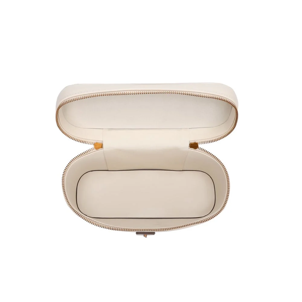 Bolsa Frasqueira Soft Transversal Off White - vista 5 de 5