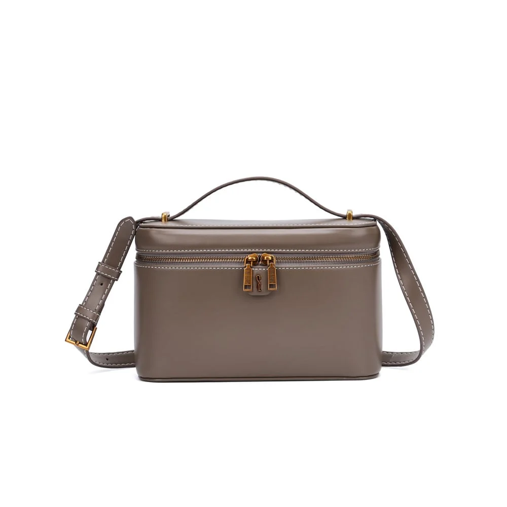 Bolsa Frasqueira Soft Transversal Cinza - vista 1 de 5