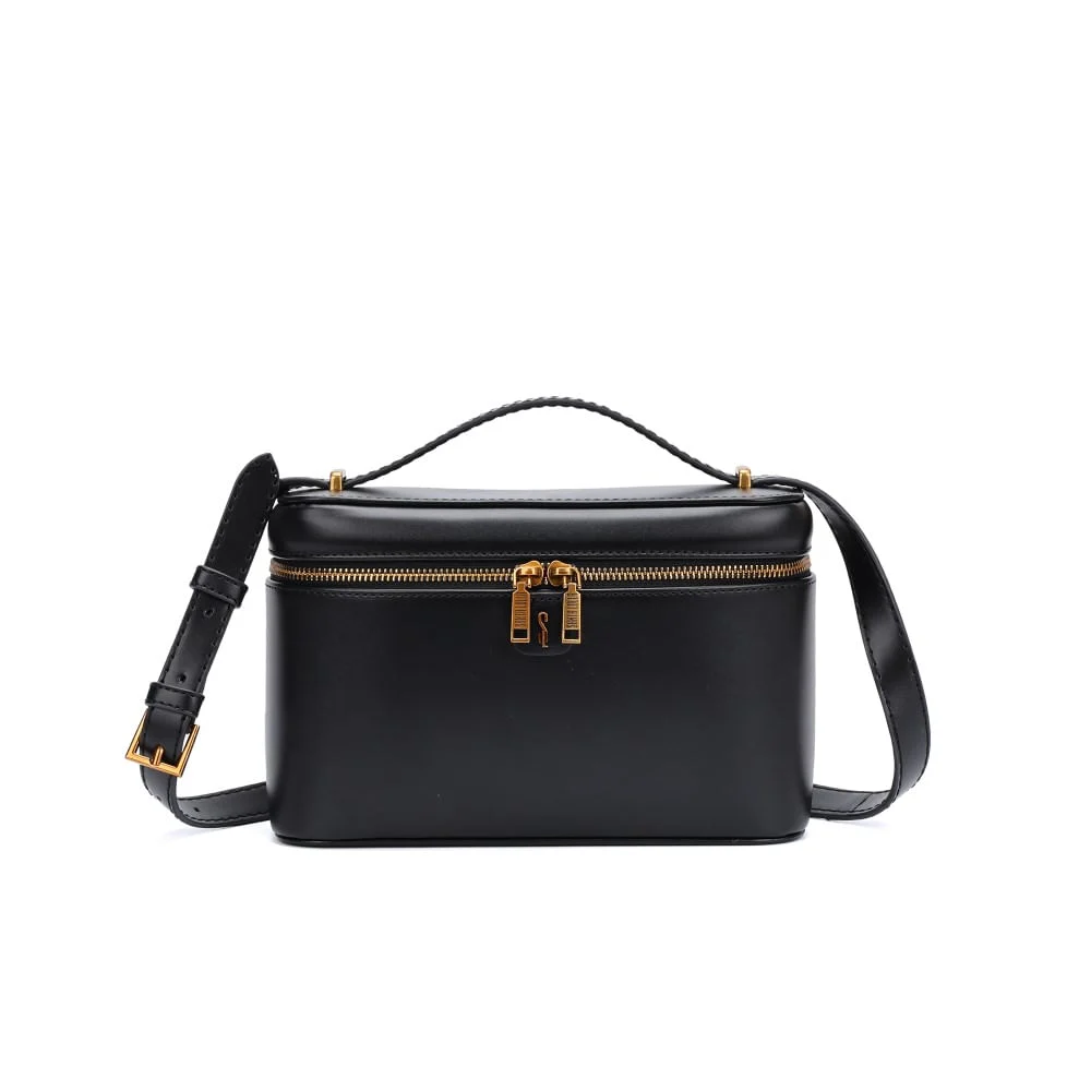 Bolsa Frasqueira Soft Transversal Preta - vista 1 de 5