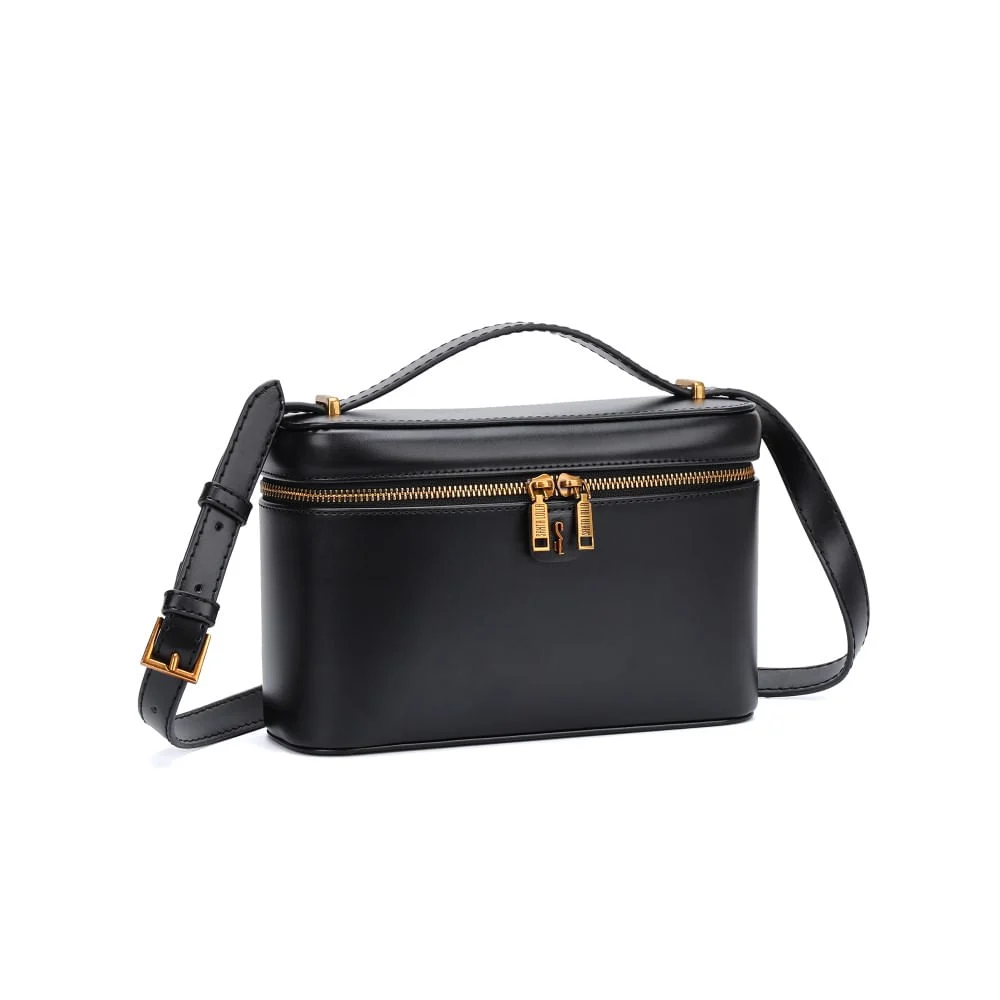Bolsa Frasqueira Soft Transversal Preta - vista 2 de 5