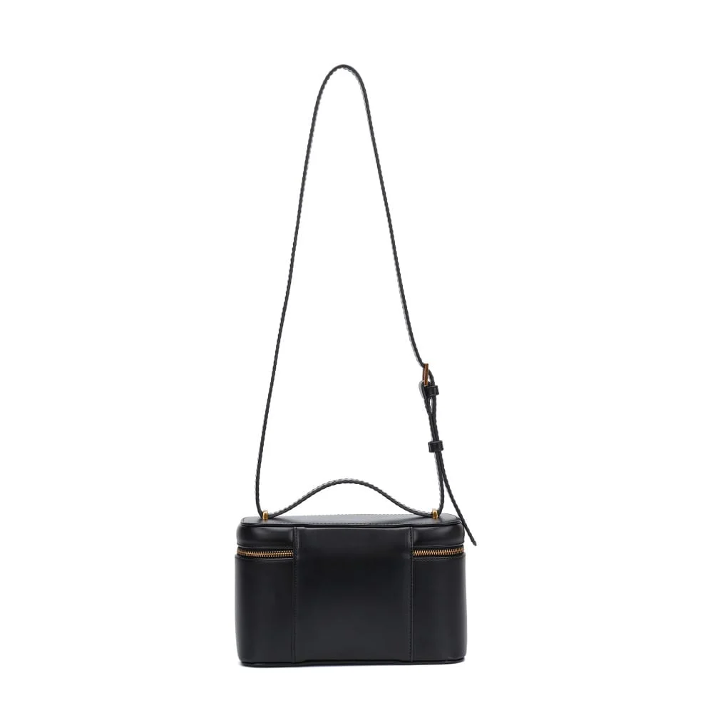 Bolsa Frasqueira Soft Transversal Preta - vista 3 de 5