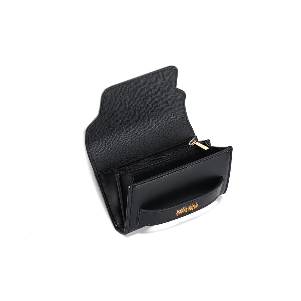 Carteira Material Soft Preto - vista 3 de 3