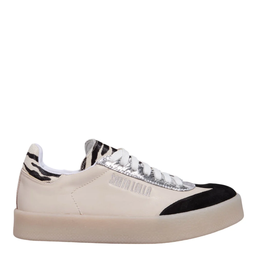 Tênis Couro Confort Animal Print Zebra - vista 1 de 4
