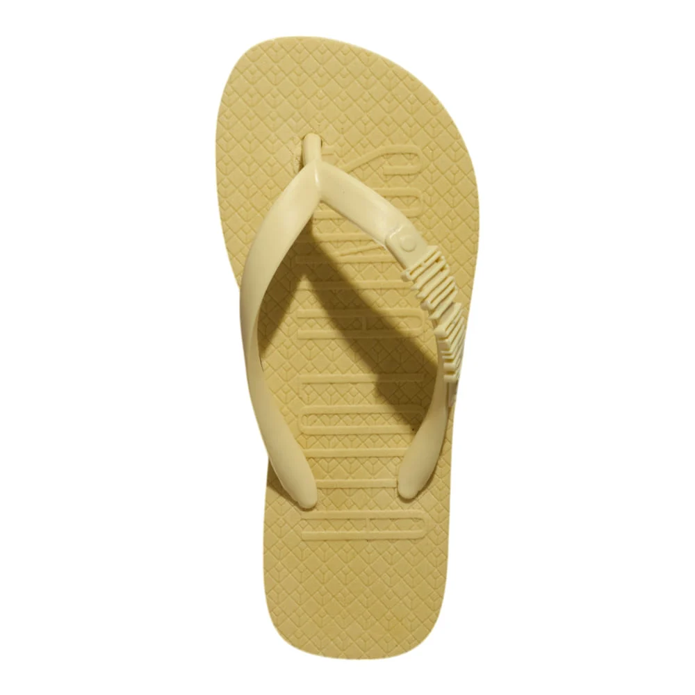 Chinelo Flip Flop Infantil Borracha Amarelo - vista 4 de 4