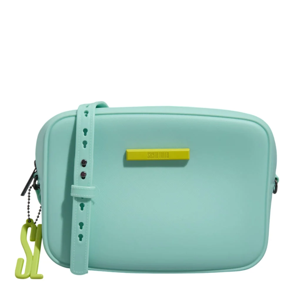 Bolsa Camera Bag Borracha Transversal Verde Berilo - vista 1 de 3