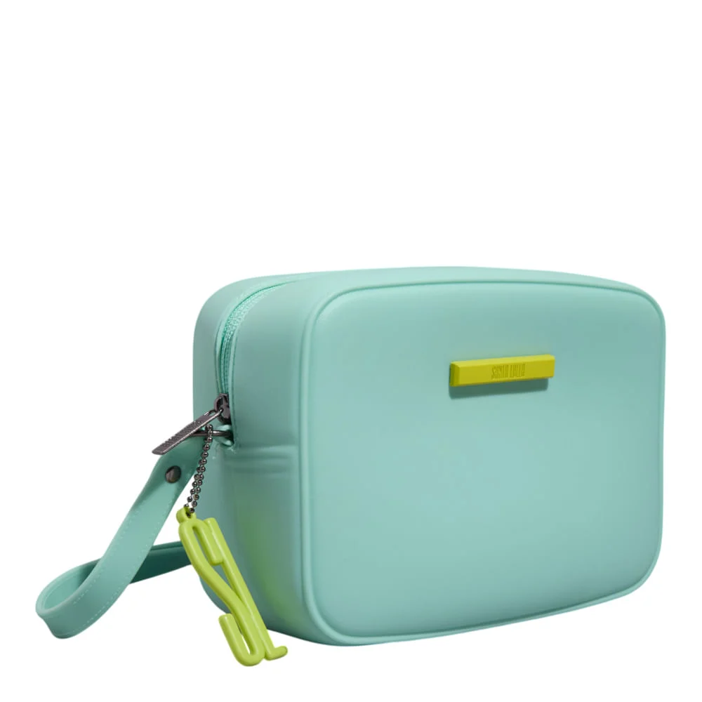 Bolsa Camera Bag Borracha Transversal Verde Berilo - vista 2 de 3