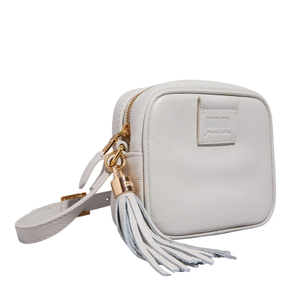 Bolsa P Couro Floater New Marfim - vista 2 de 3