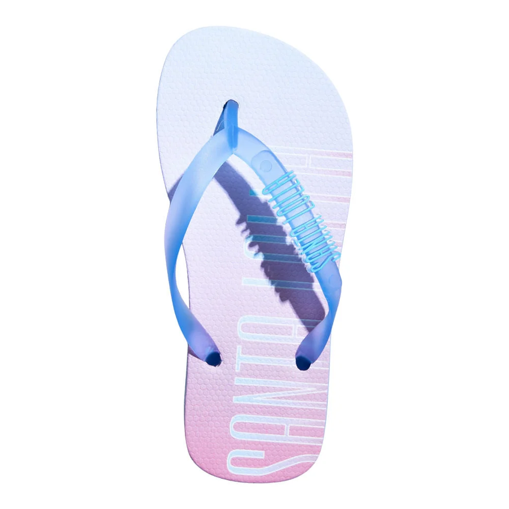 Flip Flop Borracha Azul Bebe - vista 4 de 5
