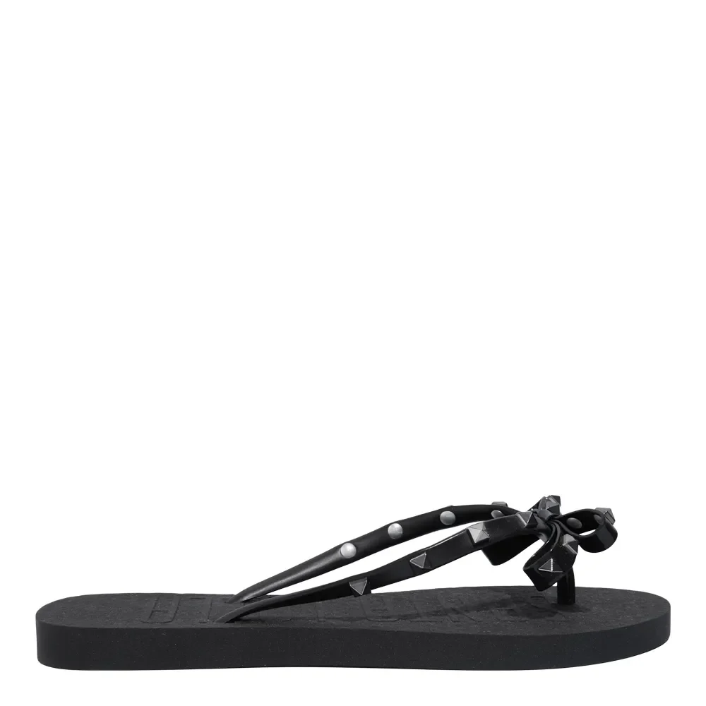 Chinelo Flip Flop Laço Borracha Preta - vista 1 de 6