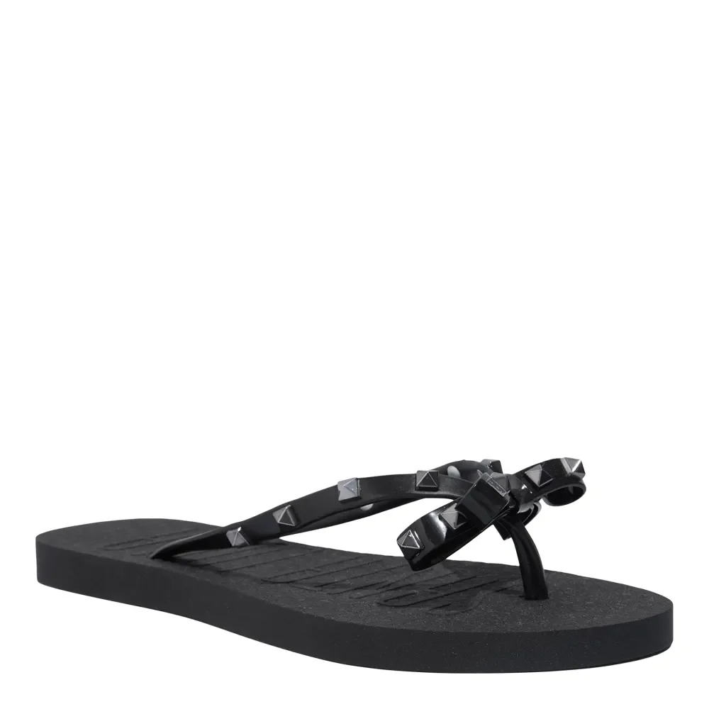 Chinelo Flip Flop Laço Borracha Preta - vista 2 de 6