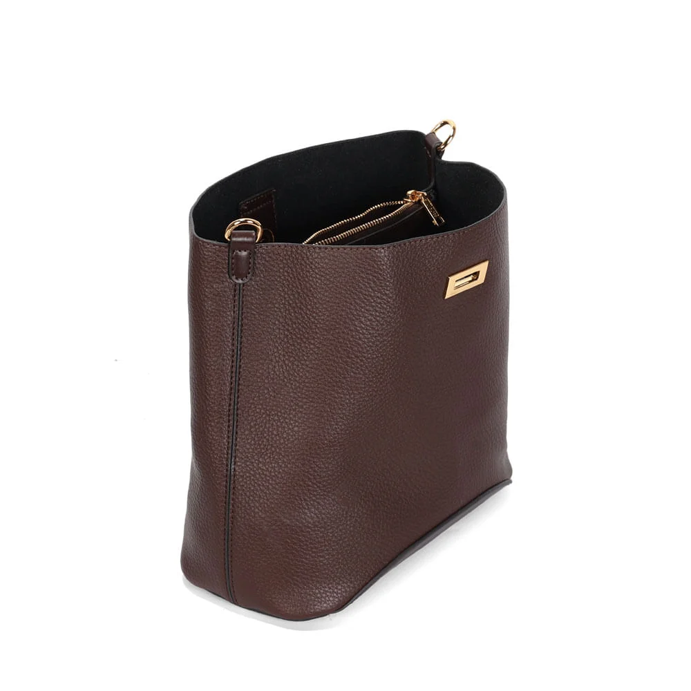 Bolsa M Material Floater Dark Cocoa - vista 3 de 6