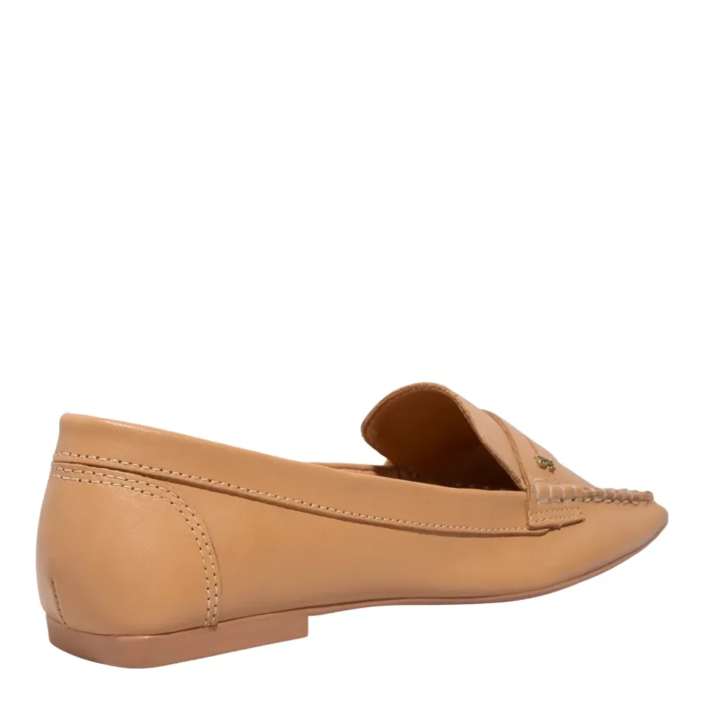 Mocassim Couro Nobre Soft Doce De Leite - vista 3 de 4