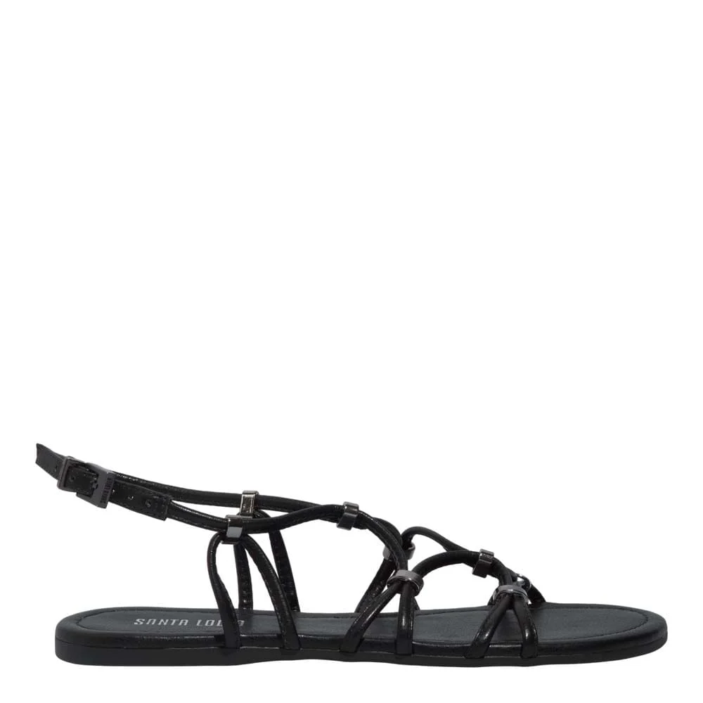 Rasteira Napa Soft Preto - vista 1 de 4