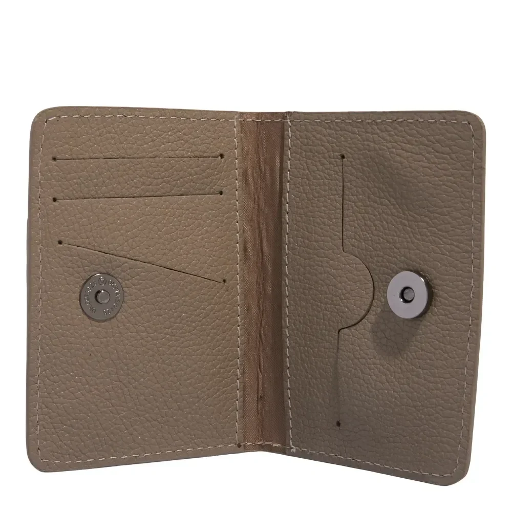 Porta Cartão Couro Floater Cinza Fog - vista 3 de 3