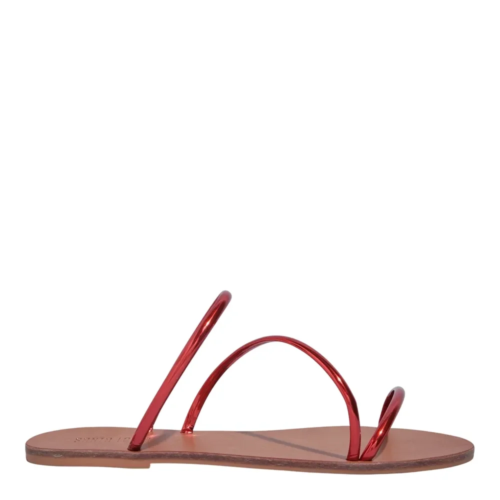 Rasteira Metallic Ultra Red - vista 1 de 4