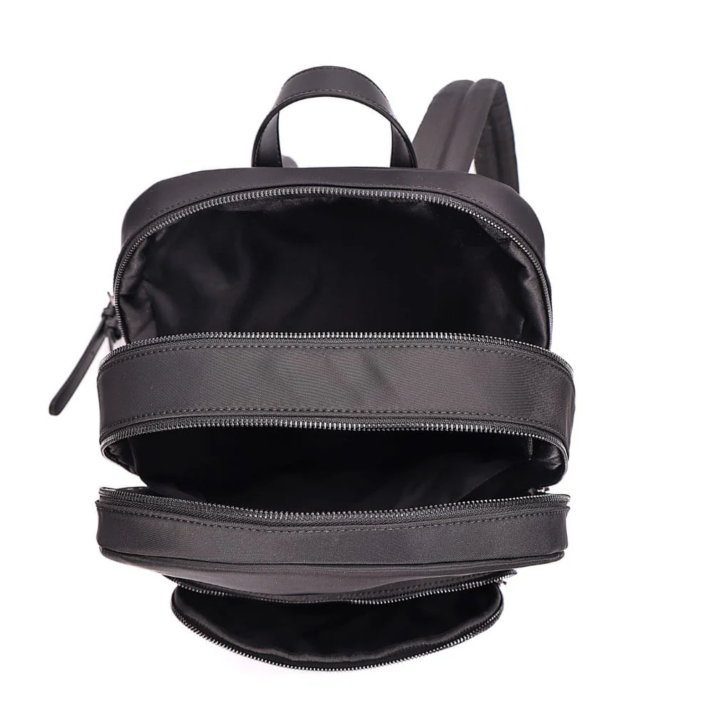 Mochila Nylon Preta - vista 7 de 8