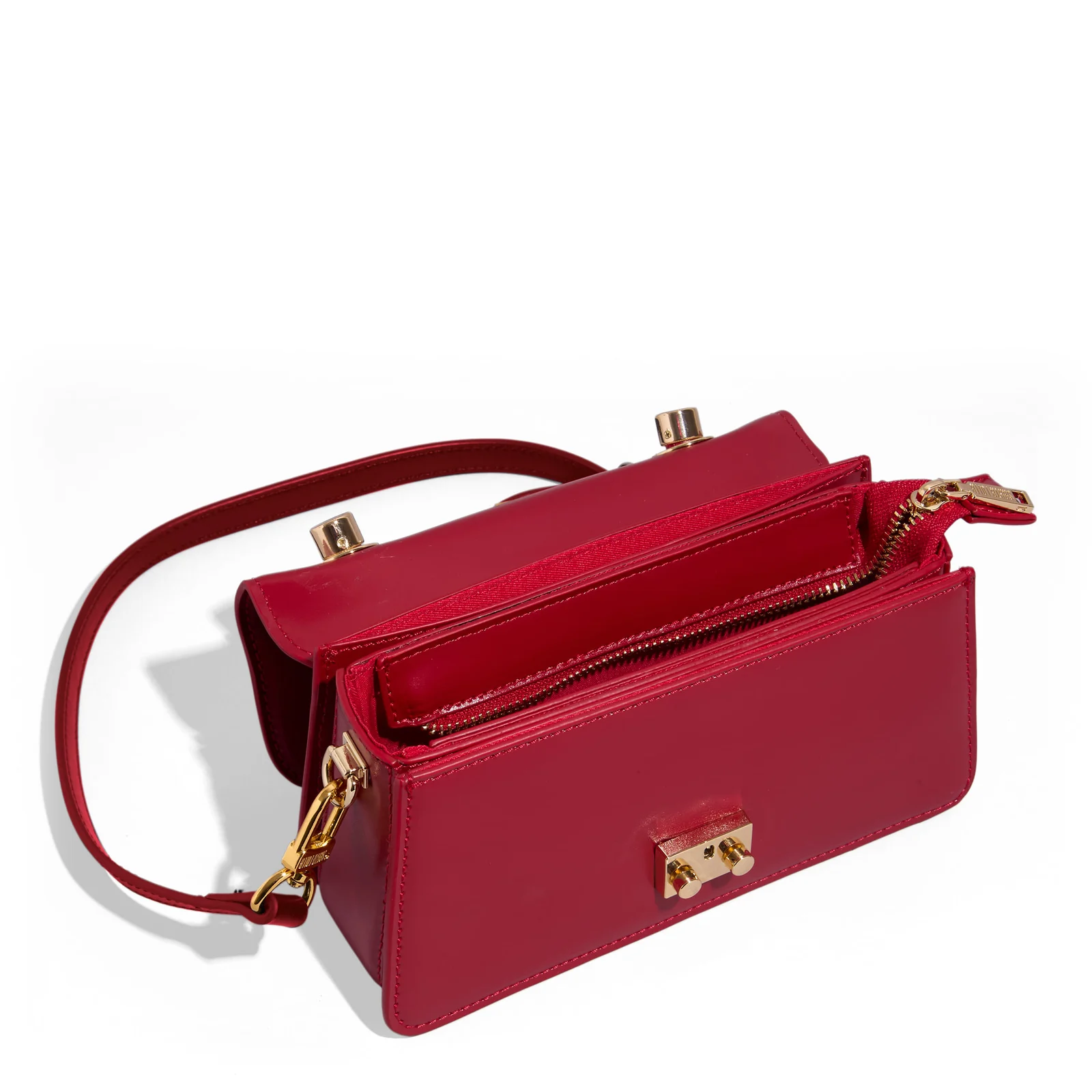 Bolsa Pequena Soft Vermelho True Blood Alça Transversal - vista 3 de 3