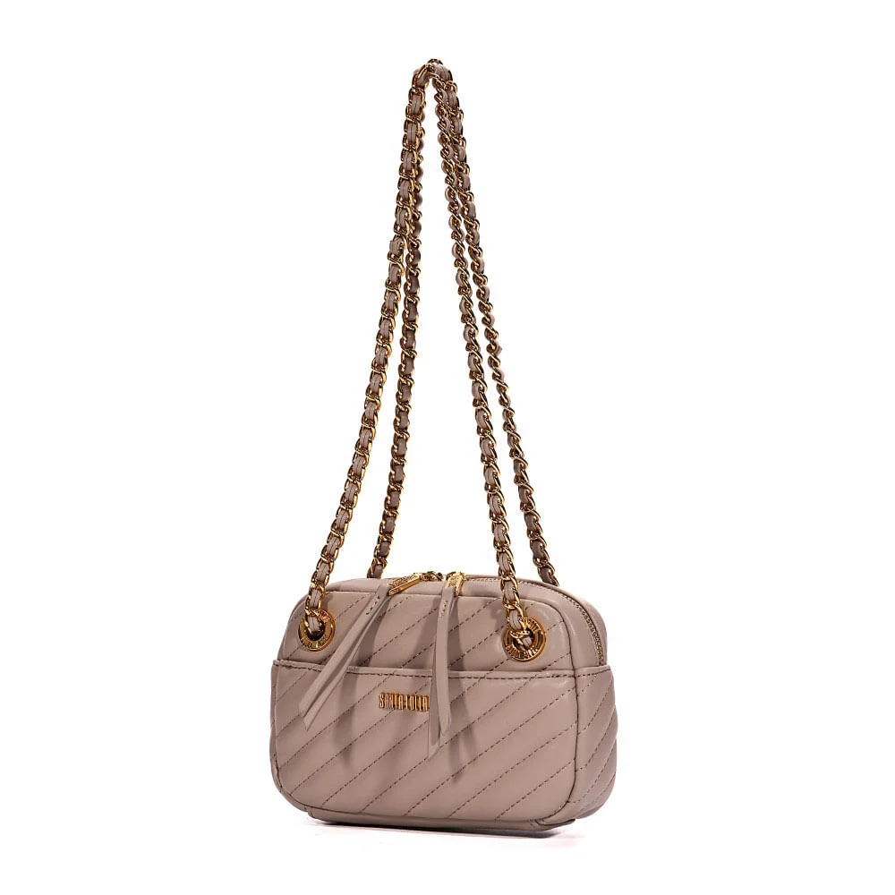 Bolsa Transversal Floater Cinza - vista 3 de 7