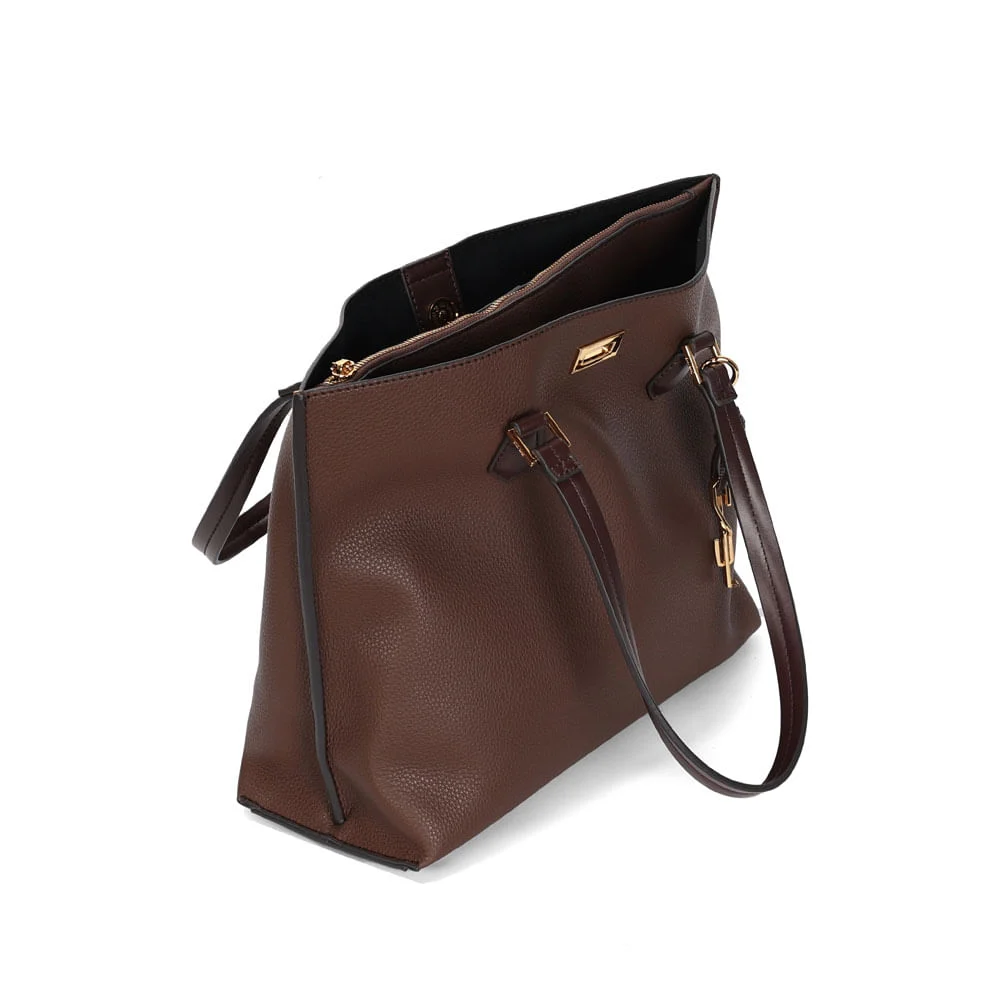 Shopper Material Floater Dark Cocoa - vista 3 de 3