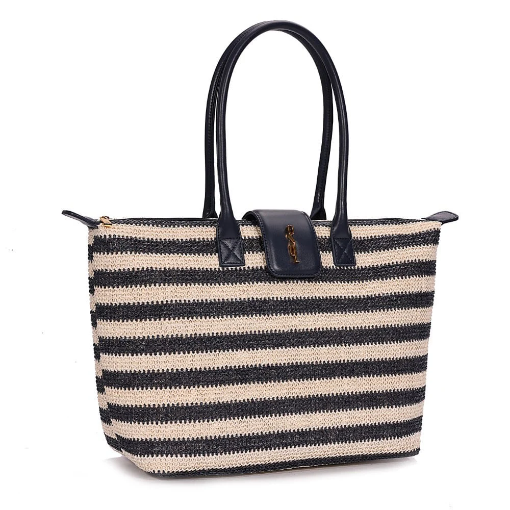 Shopper Tramado Navy Blue - vista 2 de 8