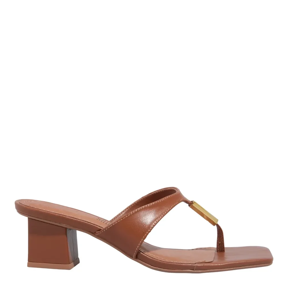 Mule Couro Nobre Soft New Camelo - vista 1 de 3