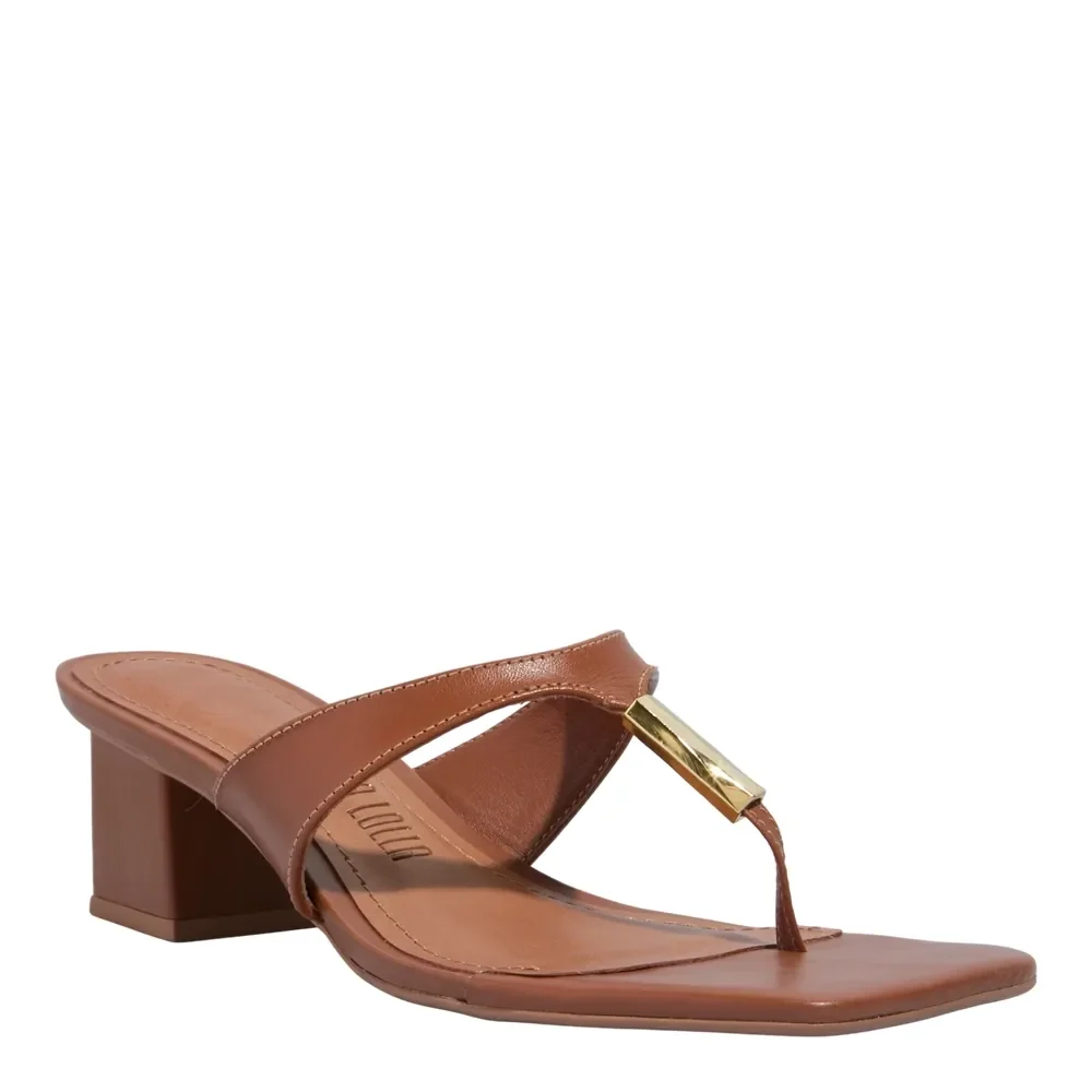 Mule Couro Nobre Soft New Camelo - vista 2 de 3
