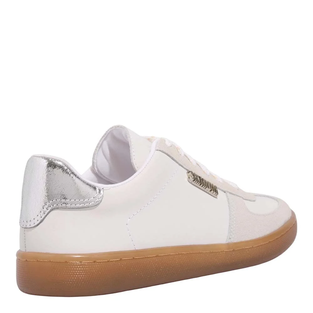 Tenis Couro Camurca Alvejado - vista 3 de 4