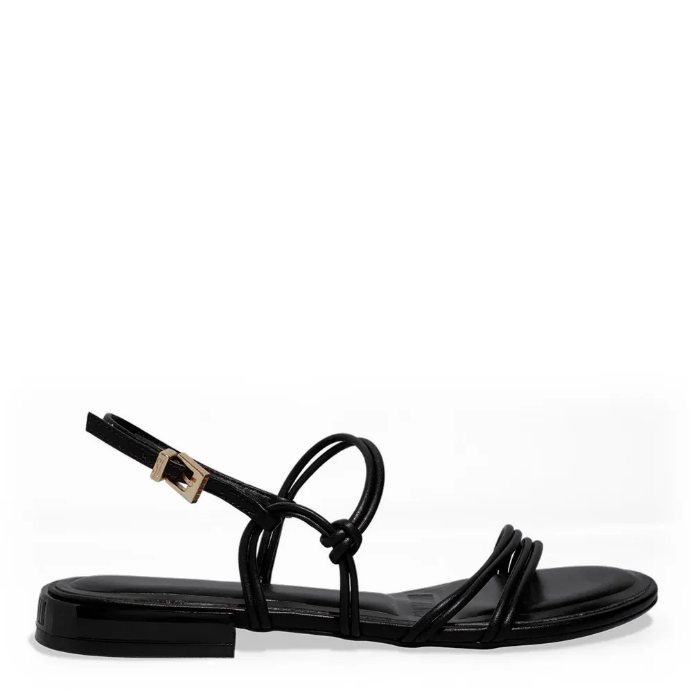 Rasteira Napa Soft Preto - vista 1 de 4