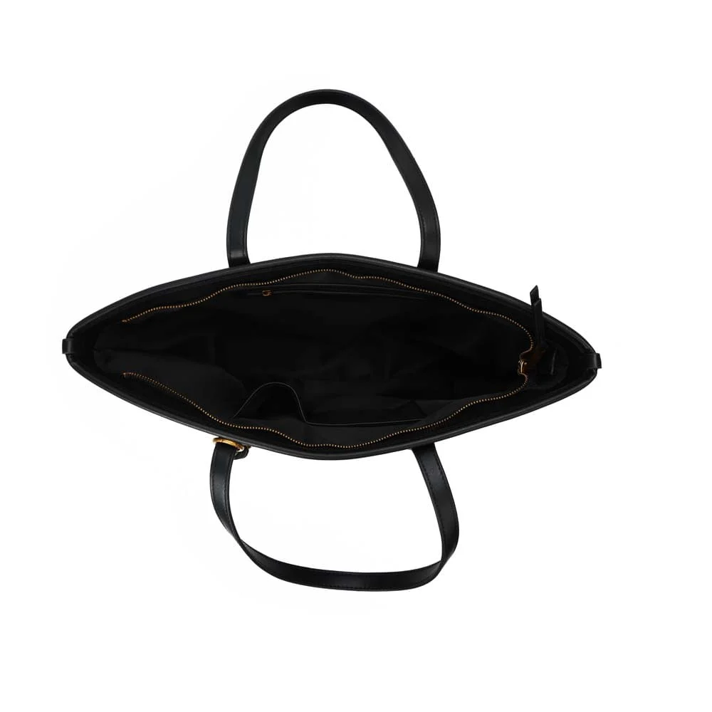 Shopper Material Soft Cubos Preto - vista 7 de 7